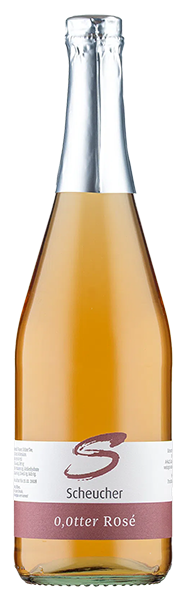Bild von einer Flasche 0,0tter R0sé vom Weingut Scheucher